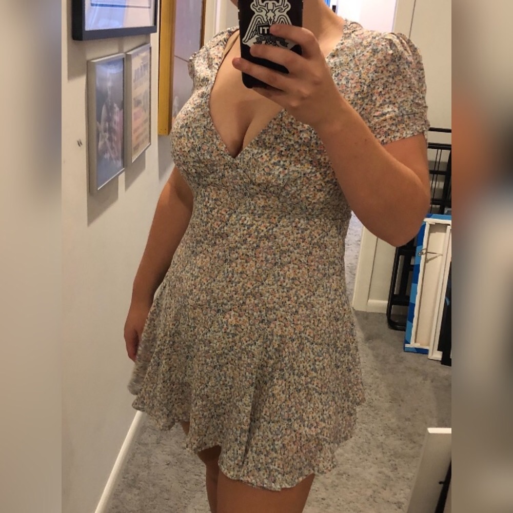 Princess Polly floral mini dress